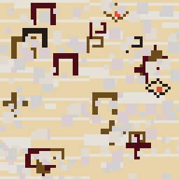 Manuscript noise tile
