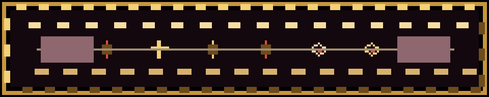 Gold pixel shrine banner